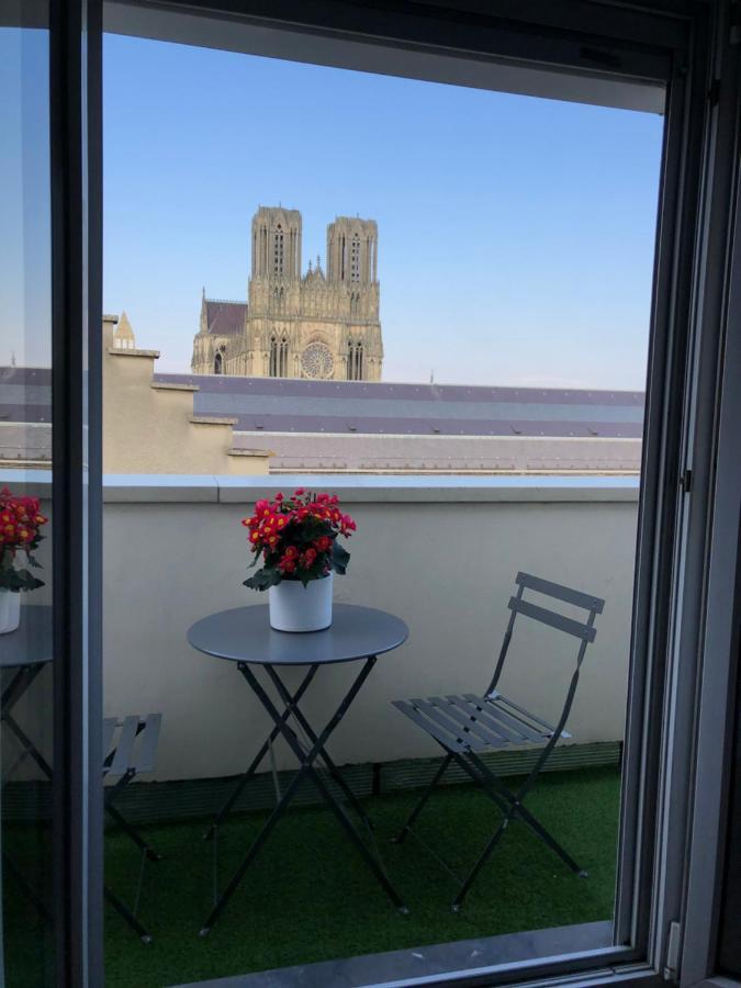 Studio Cosy Vue Cathedrale Reims Dış mekan fotoğraf